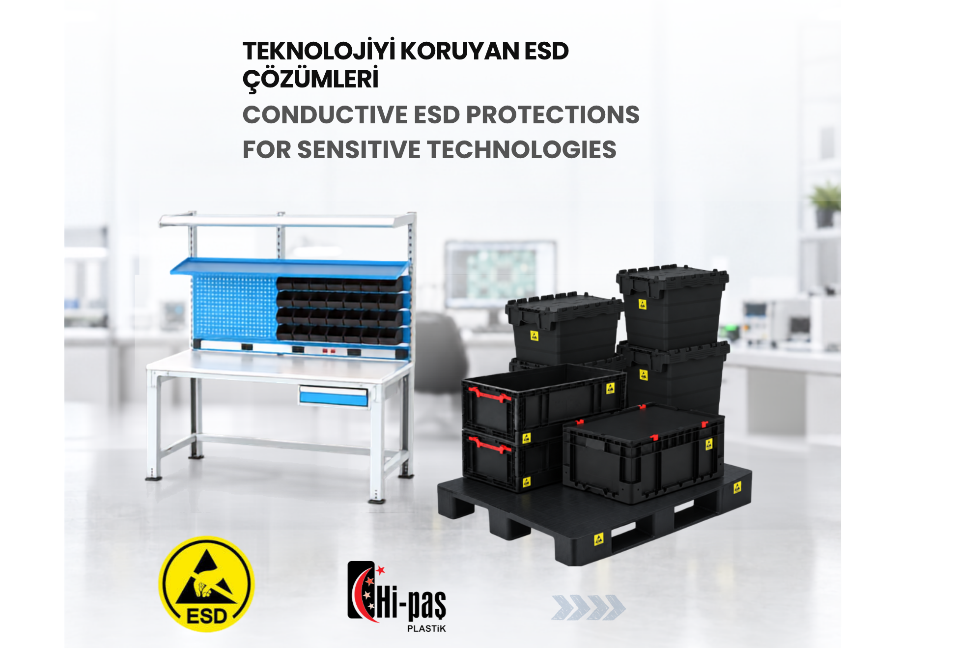 ESD Nedir? Elektronik Bileşenler İçin Güvenli Taşıma ve Depolama