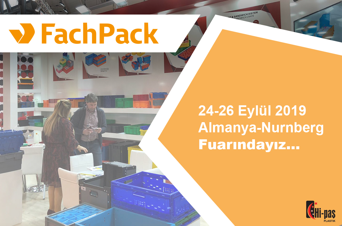 24-26 Eylül Fachpack Fuarındayız